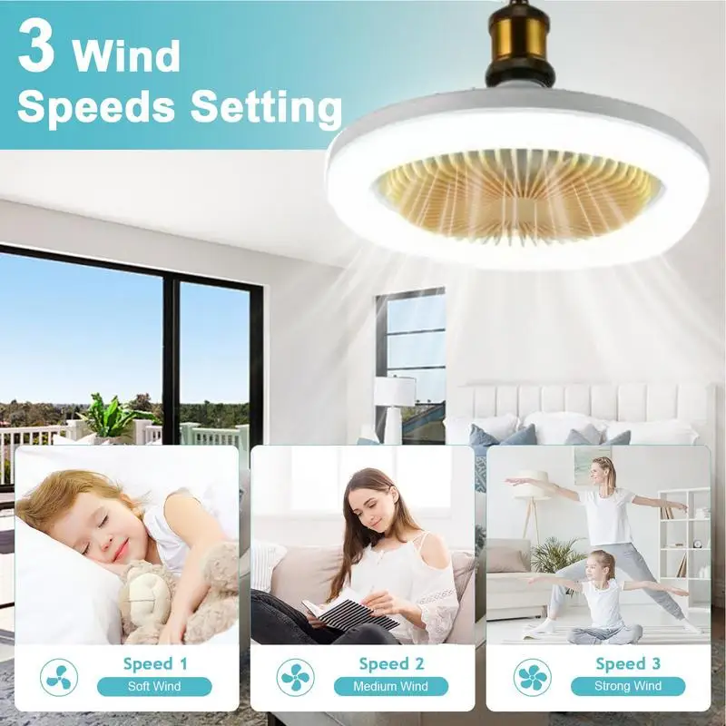 LED Fan Light Bathroom Fan With Light And Remote Quiet Working Home Accessory With Three-Color Lighting Modes For Garage
LED Fan Light Bathroom Fan With Light And Remote Quiet Working Home Accessory With Three-Color Lighting Modes For Garage