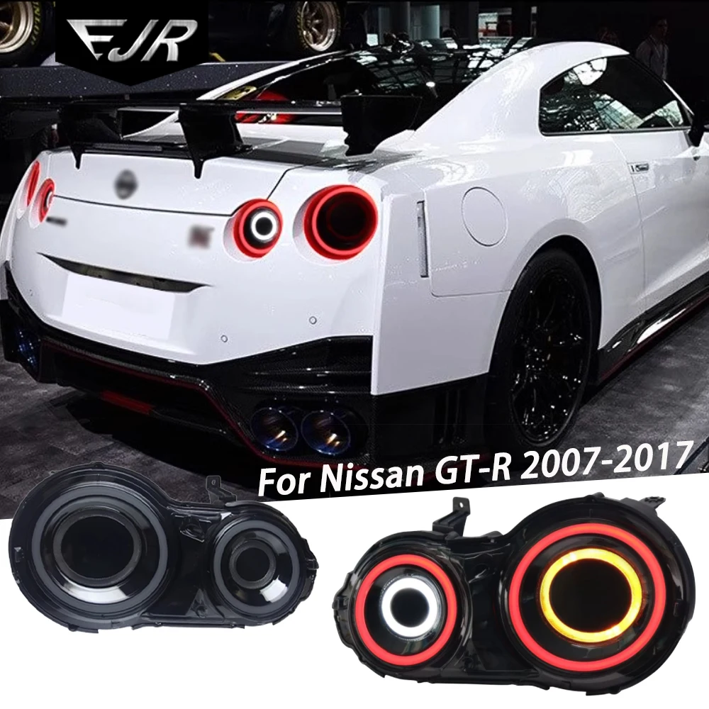 For Nissan GT-R 2007-2017 LED Taillights Assembly Modification Flow Turn Signal Rear Tail Light Dynamic Driving Lights
For Nissan GT-R 2007-2017 LED Taillights Assembly Modification Flow Turn Signal Rear Tail Light Dynamic Driving Lights