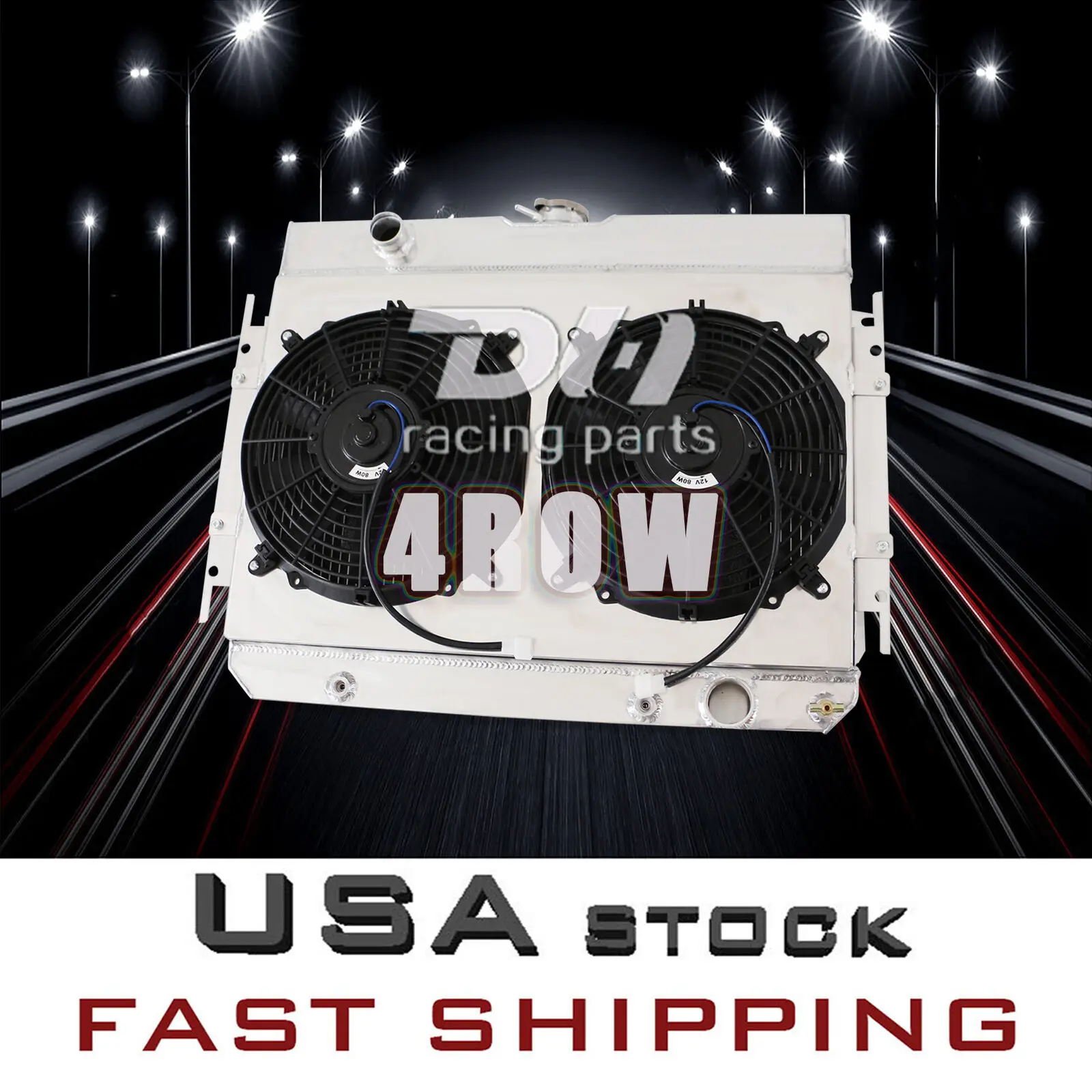 For 1965-1968 1966 1967 FORD MUSTANG/Chevy Impala/EL Shroud Fan 4 ROW Aluminum Tool Radiator
For 1965-1968 1966 1967 FORD MUSTANG/Chevy Impala/EL Shroud Fan 4 ROW Aluminum Tool Radiator