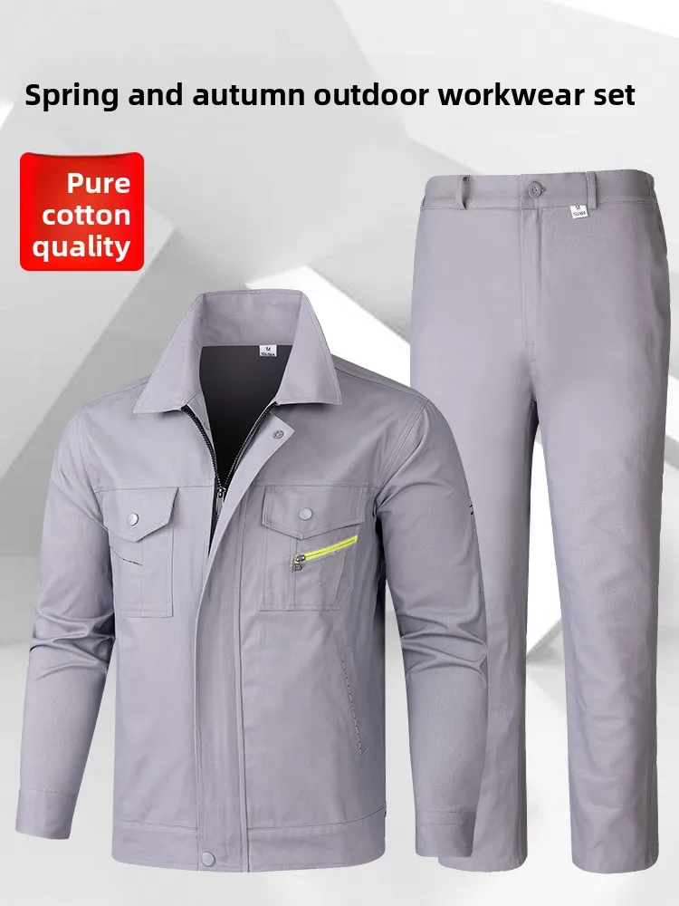 Thiened Long Sve Pure Cotton Work orm Set for Men Spring Autumn Wear Resistant Flame Retardant Ideal for Fac Wor...
Thiened Long Sve Pure Cotton Work orm Set for Men Spring Autumn Wear Resistant Flame Retardant Ideal for Fac Wor...