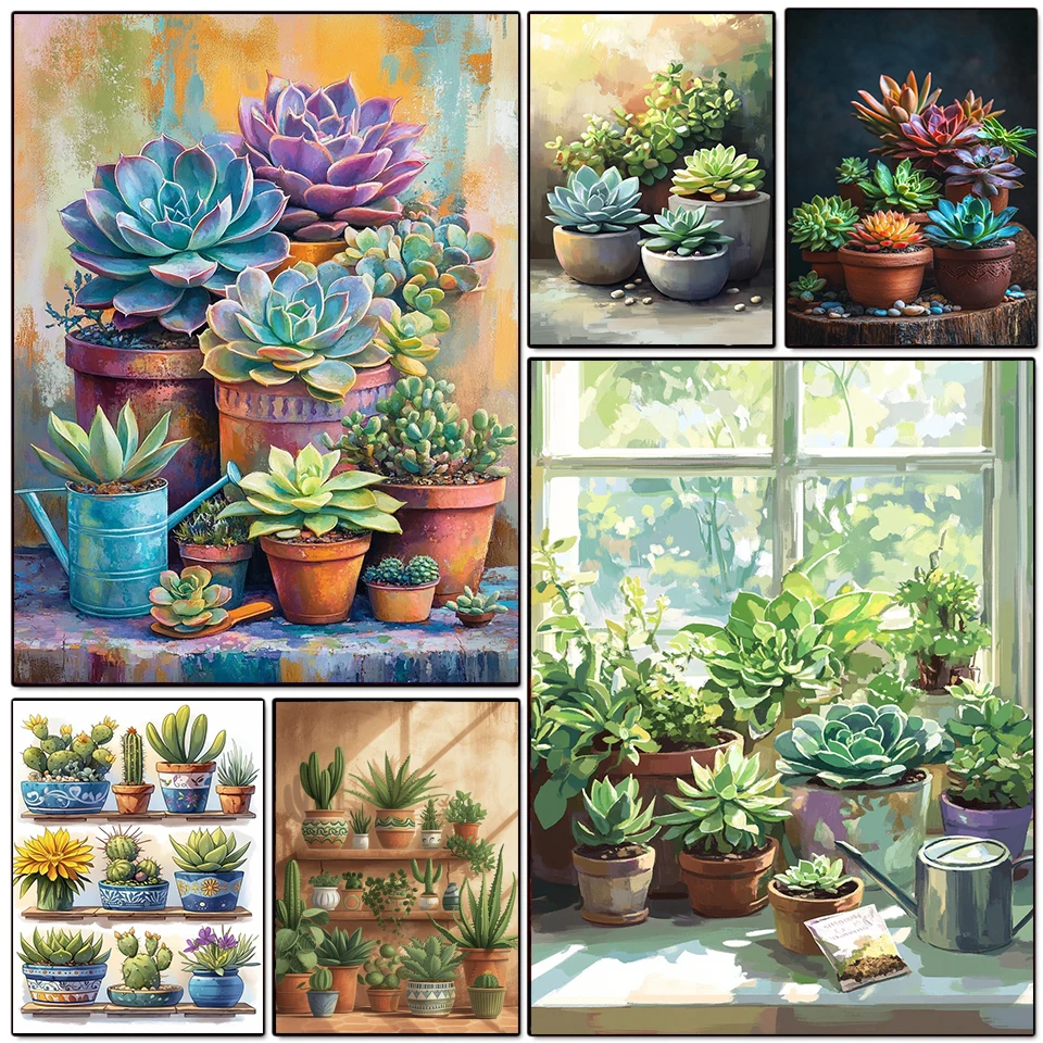 Алмазная вышивка 5D DIY: Картина с пейзажем и суккулентами, полная квадратная/круглая вышивка стразами, алмазная живопись
Алмазная вышивка 5D DIY: Картина с пейзажем и суккулентами, полная квадратная/круглая вышивка стразами, алмазная живопись