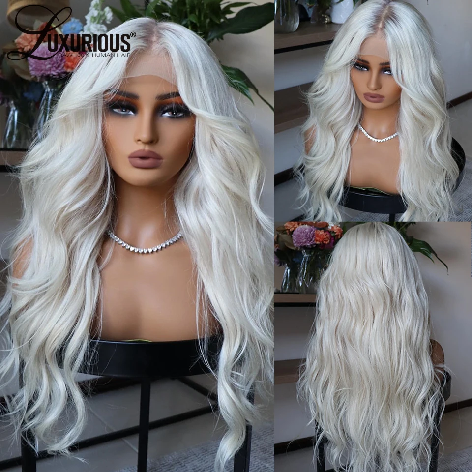 200 Density 13x6 Ombre Blonde Lace Front Wig Body Wave Human Hair Wigs For Women 13x4 60 Platium HD Transparent Wigs Pre plucked
200 Density 13x6 Ombre Blonde Lace Front Wig Body Wave Human Hair Wigs For Women 13x4 60 Platium HD Transparent Wigs Pre plucked