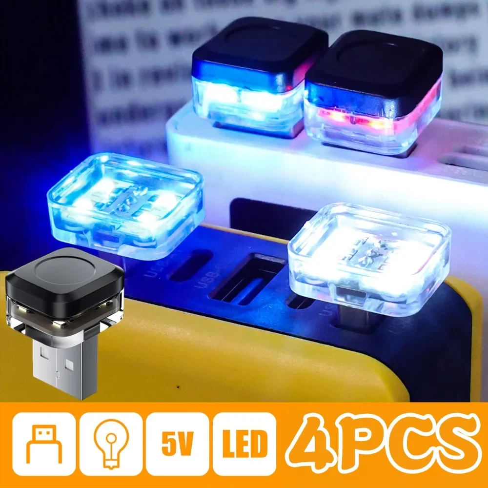 USB Car Ambient Light Auto Interior Lighting Mini LED Colorful Night Light Indoor Decorative Atmosphere Lights Plug and Play
USB Car Ambient Light Auto Interior Lighting Mini LED Colorful Night Light Indoor Decorative Atmosphere Lights Plug and Play