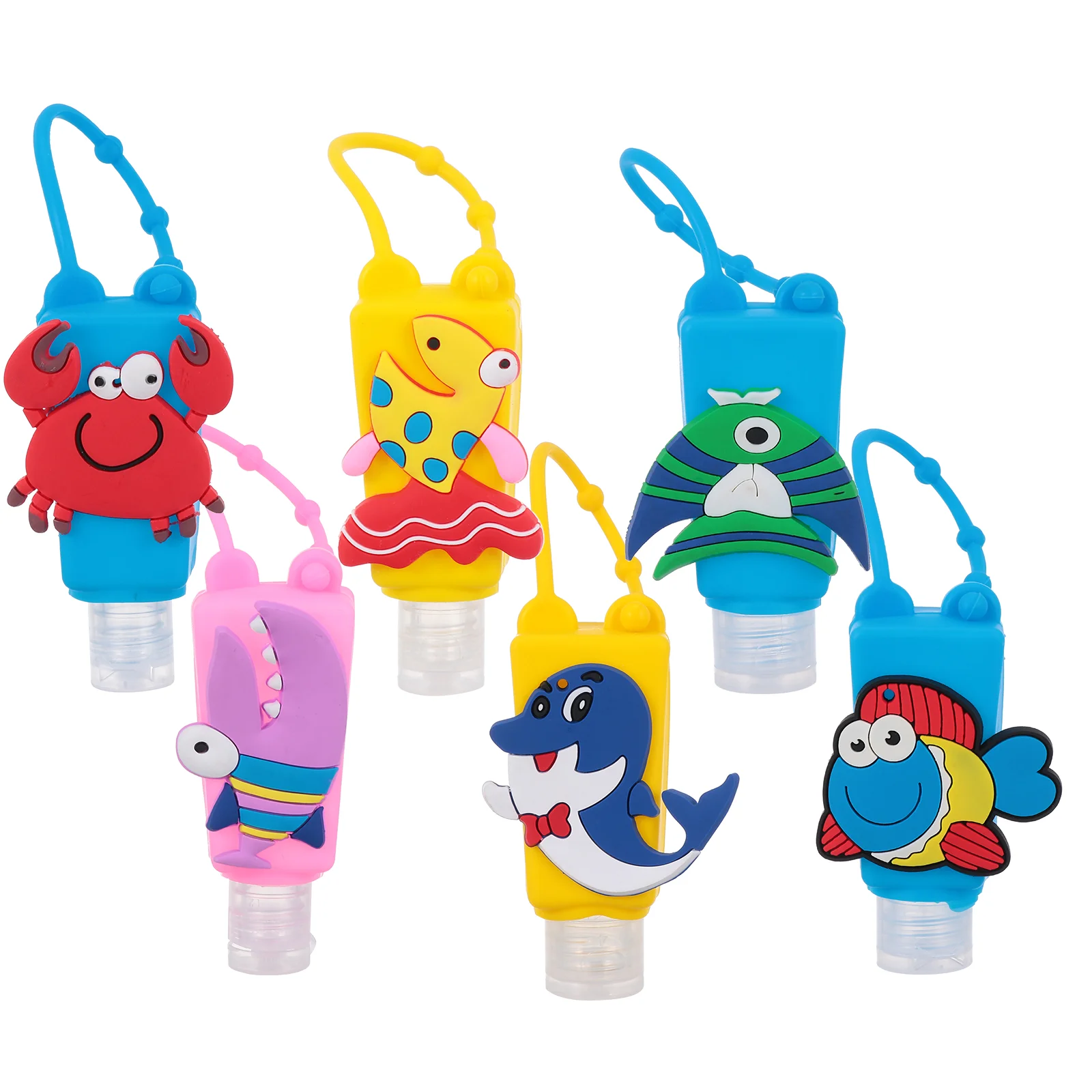 Hand Bottle Silicone Cover Cream Portable Empty Bottles Cartoon Storage Container Mini
Hand Bottle Silicone Cover Cream Portable Empty Bottles Cartoon Storage Container Mini