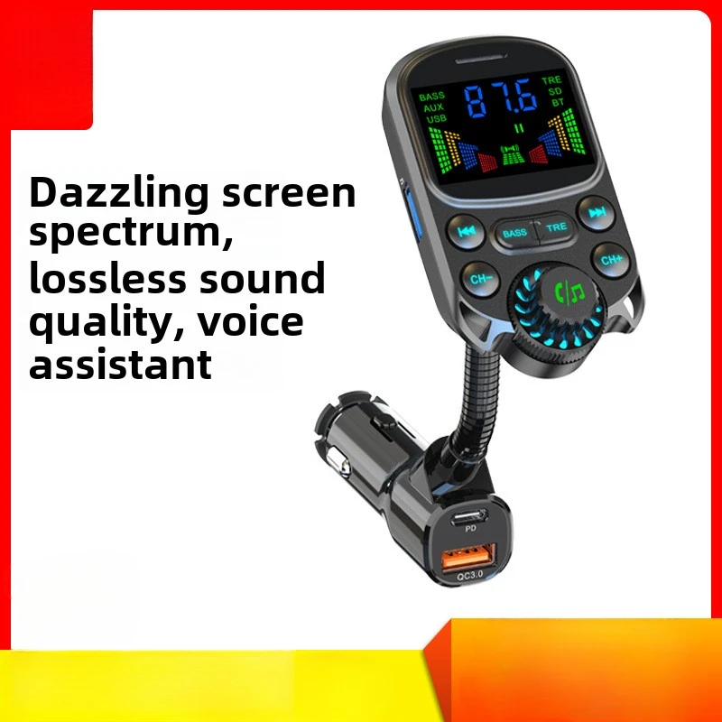 Car Mp3 Player Bluetooth Fm Transmitter Receiver Dual Usb Multi-function Car Charger Car Charger BC86
Car Mp3 Player Bluetooth Fm Transmitter Receiver Dual Usb Multi-function Car Charger Car Charger BC86