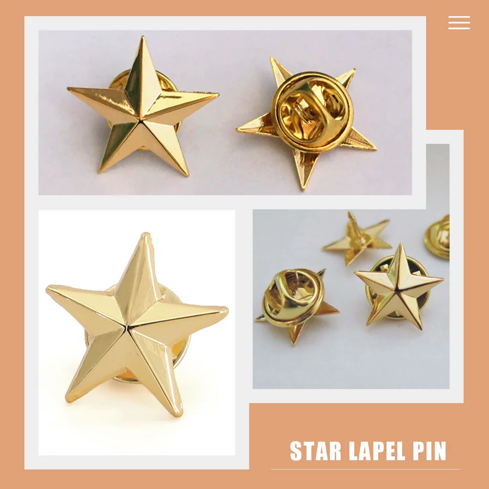 10Pcs Metal Star Badges Copper Color Elegant Five-Pointed for School Office Party Use Clothes Hats Decorations
10Pcs Metal Star Badges Copper Color Elegant Five-Pointed for School Office Party Use Clothes Hats Decorations