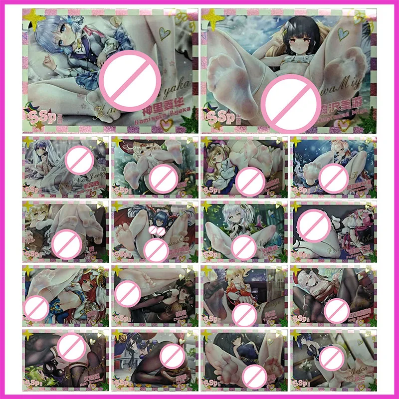 Аниме История богини Редкая коллекционная карта SSP Mona Nilou Nahida Fujiwara Chika Belfast Lumine Yelan Игрушка для мальчика Подарок на день рождения
Аниме История богини Редкая коллекционная карта SSP Mona Nilou Nahida Fujiwara Chika Belfast Lumine Yelan Игрушка для мальчика Подарок на день рождения