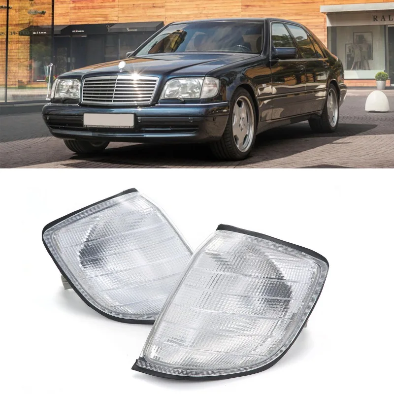 For Mercedes Benz S Class W140 1992-1999 Car Front Corner Light Housings Turn Signal Light Covers 1408260543 1408260643
For Mercedes Benz S Class W140 1992-1999 Car Front Corner Light Housings Turn Signal Light Covers 1408260543 1408260643