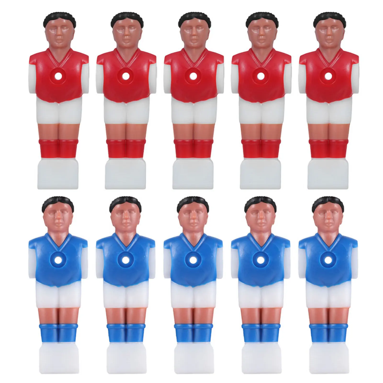 10Pcs Table Soccer Player Figures Foosball Replacement Men Set Wear-Resistant ABS Material High Simulation Detail Realistic
10Pcs Table Soccer Player Figures Foosball Replacement Men Set Wear-Resistant ABS Material High Simulation Detail Realistic