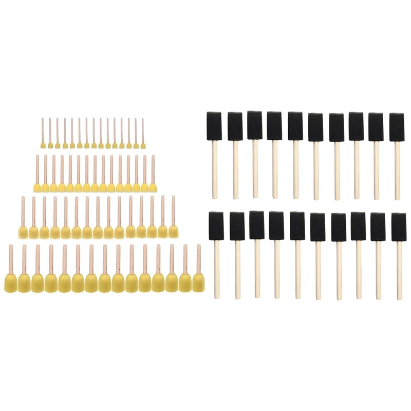 60 Pcs Paint Foam Sponge Brush Set Painting Tools & 60Pcs Small Foam Paint Brush Sponge Foam Brush Painting Set
60 Pcs Paint Foam Sponge Brush Set Painting Tools & 60Pcs Small Foam Paint Brush Sponge Foam Brush Painting Set