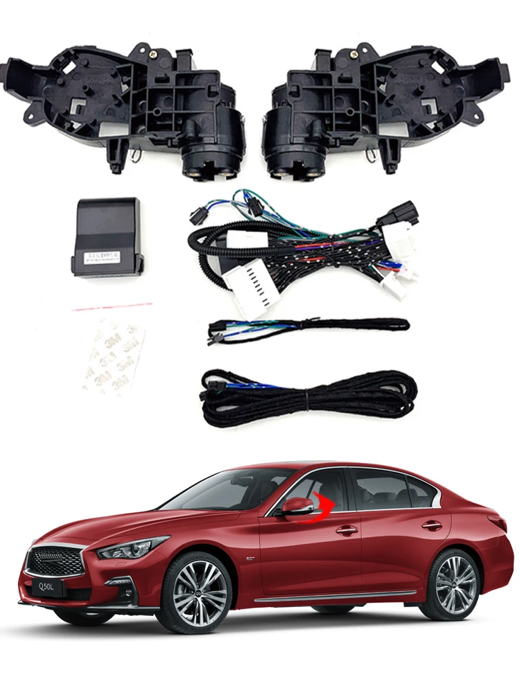 For Infiniti QX50L Auto Intelligent Automatic Car Electric Rearview Side Mirror Folding System Kit Modules
For Infiniti QX50L Auto Intelligent Automatic Car Electric Rearview Side Mirror Folding System Kit Modules