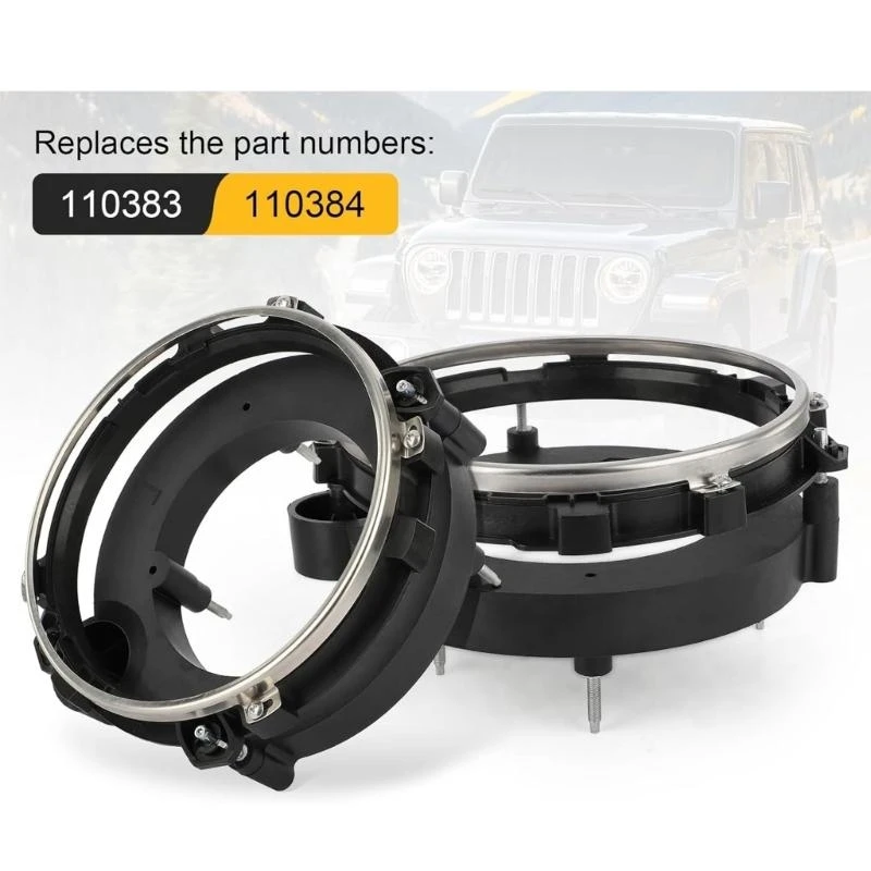 D8KE Replacement Accessories 110383 110384 Front Head Light Bulb Bracket Bucket Headlight Bulb Brackets Buckets for 1997-2006
D8KE Replacement Accessories 110383 110384 Front Head Light Bulb Bracket Bucket Headlight Bulb Brackets Buckets for 1997-2006