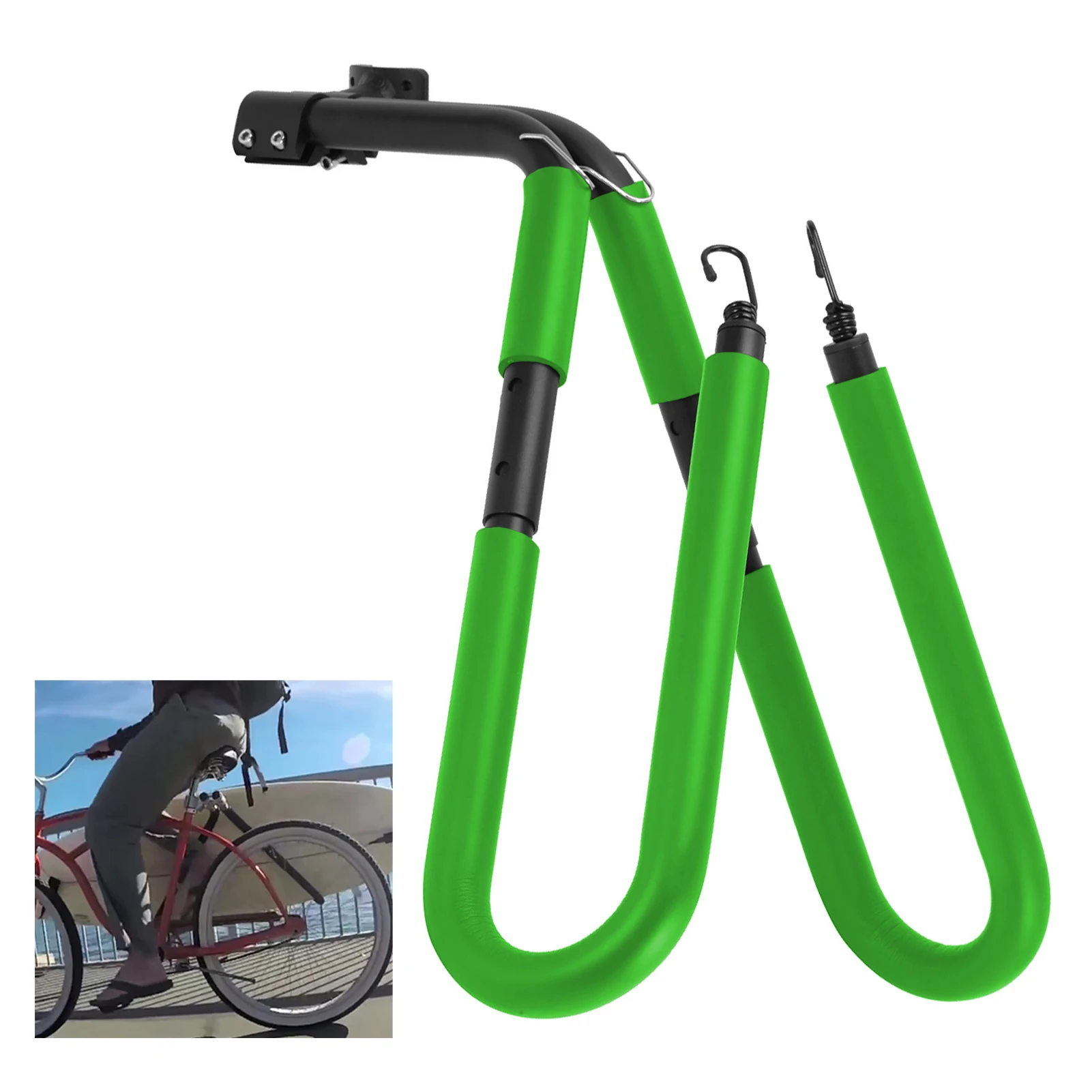 Bicycle Surfboard Rack Bike Surfing Board Carrier Surfboard Holder Mount Bracket Strong Safe Surfboard Bike-Side Holder
Bicycle Surfboard Rack Bike Surfing Board Carrier Surfboard Holder Mount Bracket Strong Safe Surfboard Bike-Side Holder