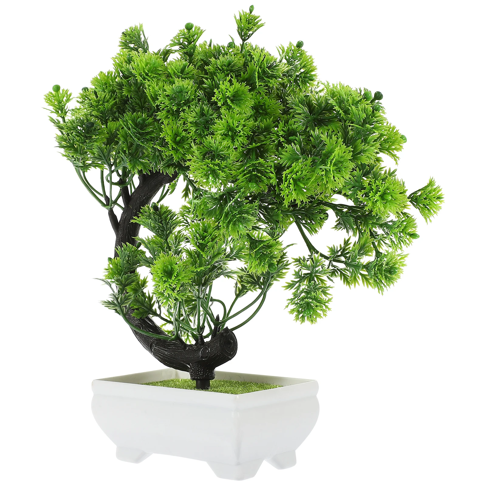 1pc Simulated Green Bonsai Artificial Tree Indoor Decor Faux Plants Home Ornament Realistic Bonsai Fake Potted Plant
1pc Simulated Green Bonsai Artificial Tree Indoor Decor Faux Plants Home Ornament Realistic Bonsai Fake Potted Plant