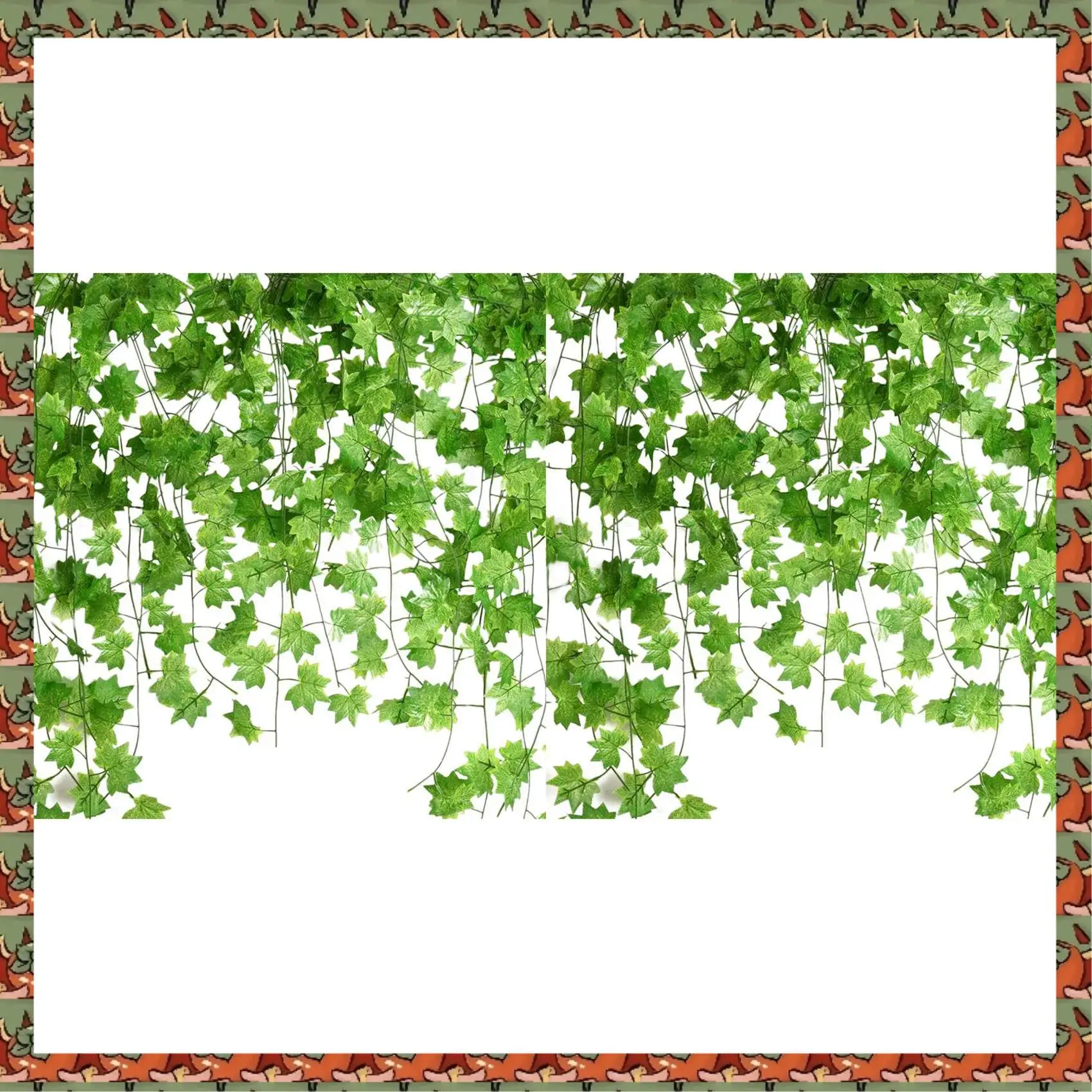 ABLQ 24 шт., 7,5 футов, искусственные кленовые листья, подвесные лозы, искусственная гирлянда из плюща, подвесные растения для сада, украшения для свадебной вечеринки
ABLQ 24 шт., 7,5 футов, искусственные кленовые листья, подвесные лозы, искусственная гирлянда из плюща, подвесные растения для сада, украшения для свадебной вечеринки