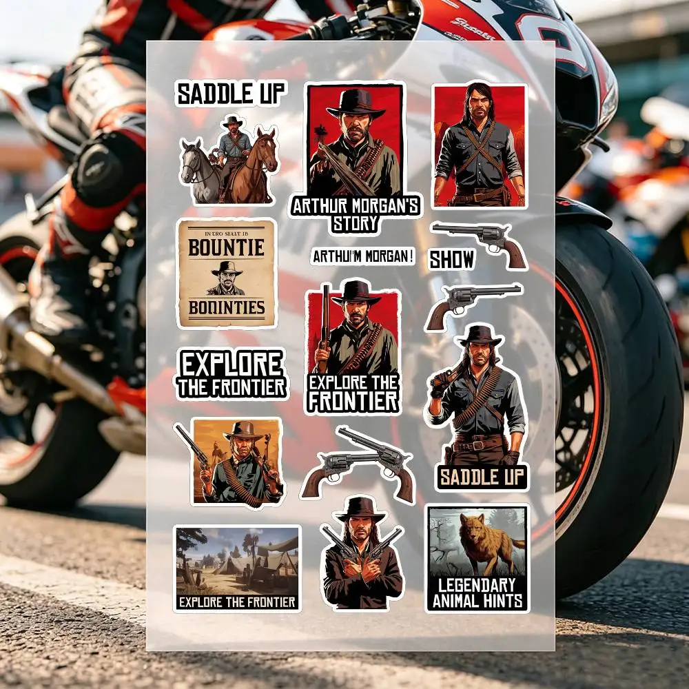 Game Red Dead Redemption 2 Motorcycle Stickers Car Body Vinyl Stickers Laptop Wall Decals Car Modification Accessories
Game Red Dead Redemption 2 Motorcycle Stickers Car Body Vinyl Stickers Laptop Wall Decals Car Modification Accessories