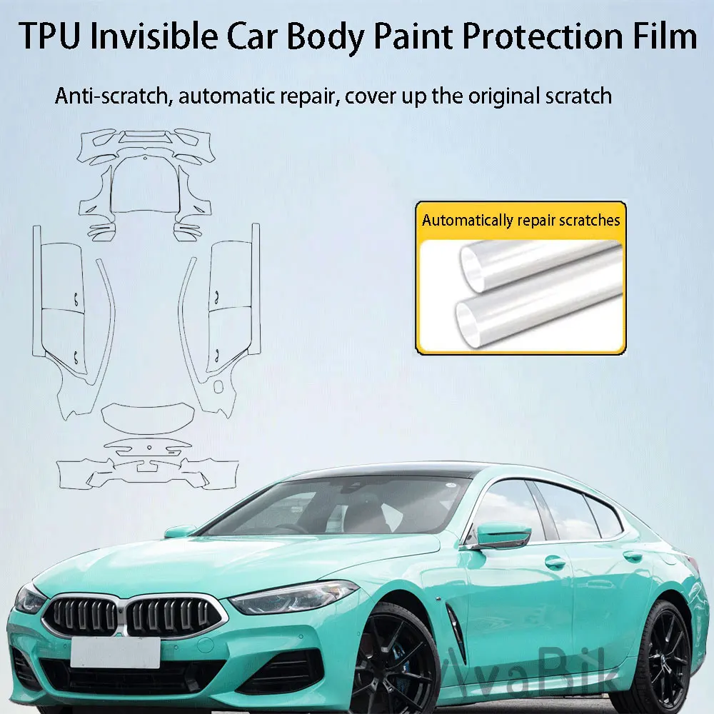 For BMW M850i 8 Series 2022-2024 7.5Mil PPF Pre Cut Car Paint Protection Film Transparent Wrap car hood Clear Protective Sticker
For BMW M850i 8 Series 2022-2024 7.5Mil PPF Pre Cut Car Paint Protection Film Transparent Wrap car hood Clear Protective Sticker