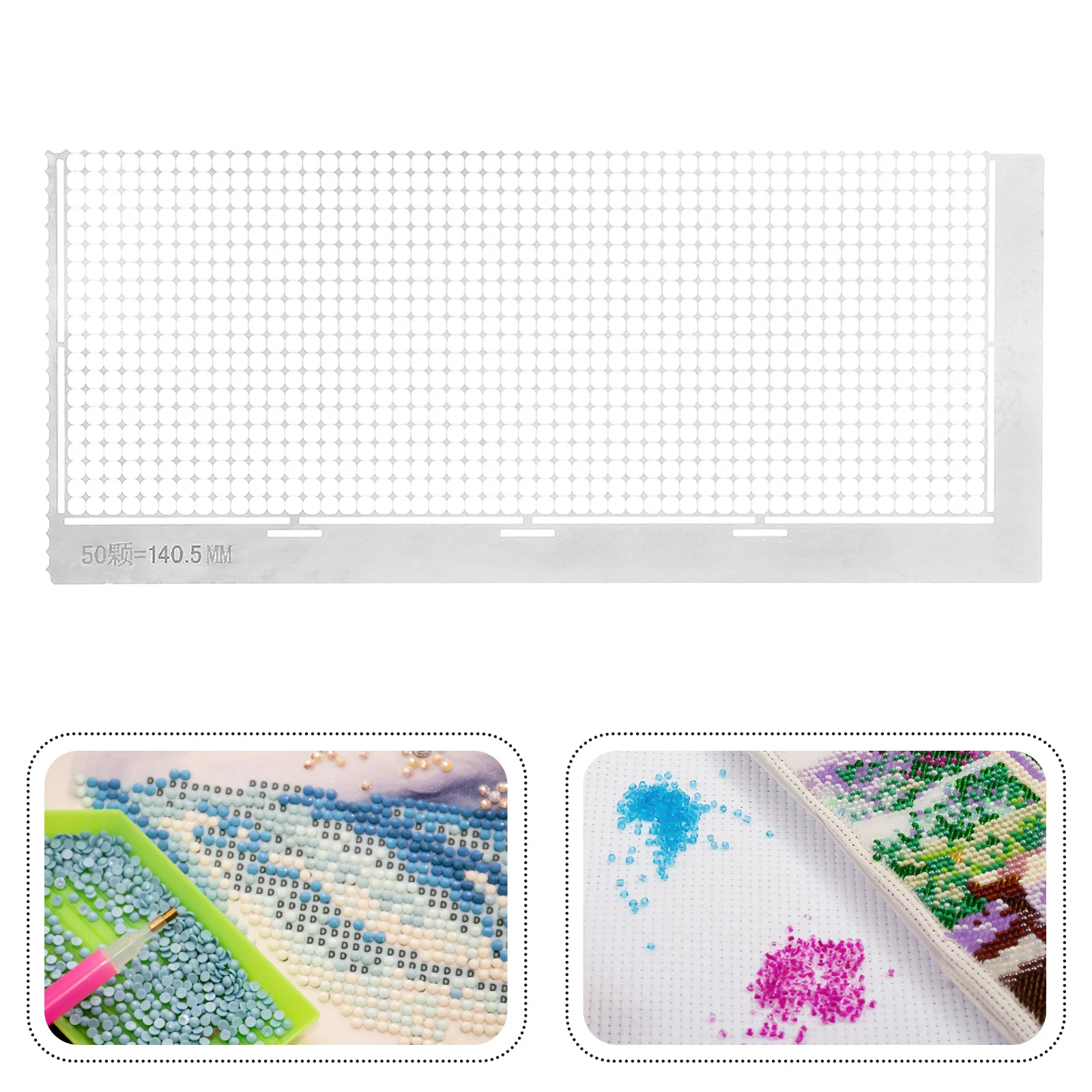 Stainless Steel Positioning Ruler Precision Mesh Tool for DIY Rhinestone Embroidery 1020 Blank Grids Embroidery Accessory
Stainless Steel Positioning Ruler Precision Mesh Tool for DIY Rhinestone Embroidery 1020 Blank Grids Embroidery Accessory