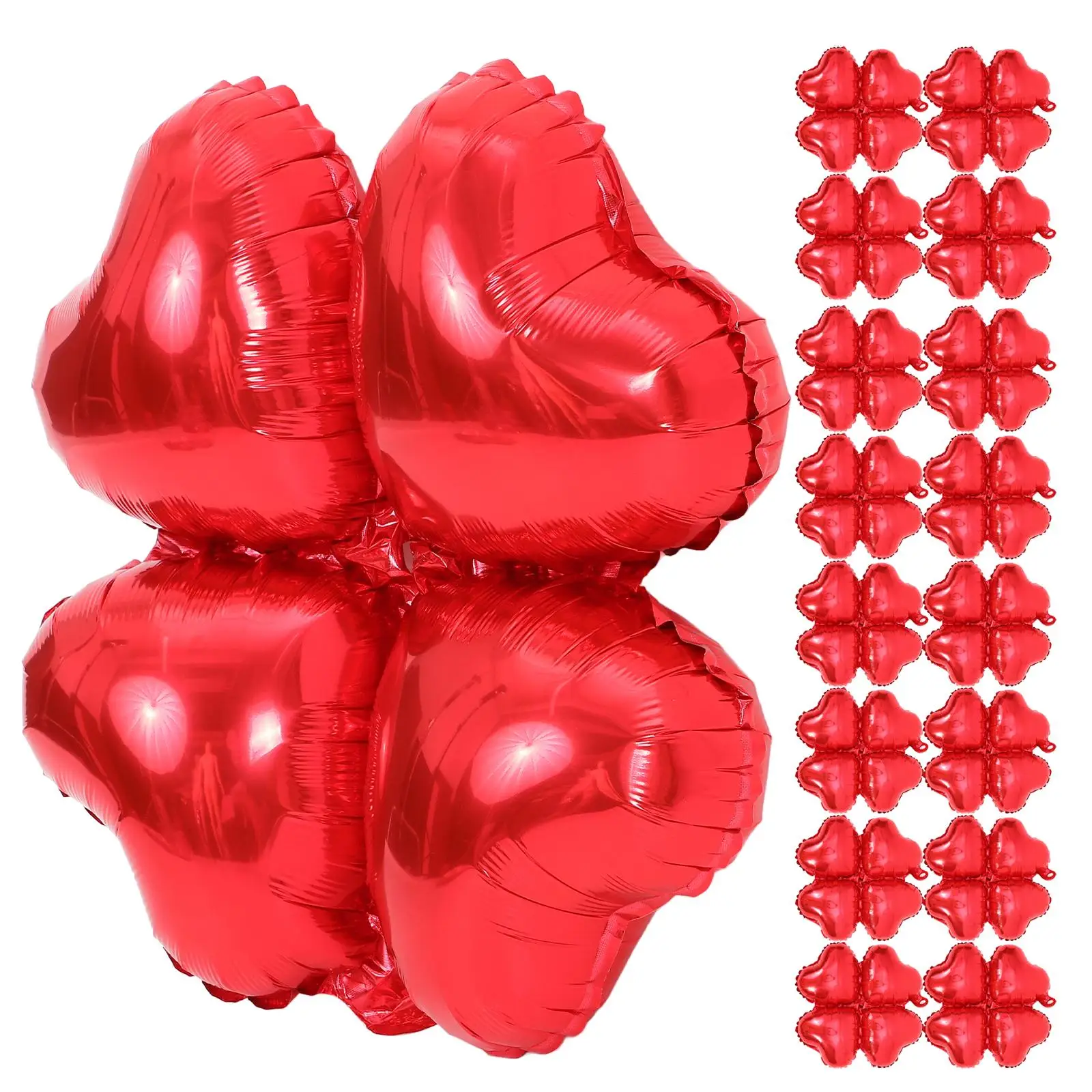 50 Pcs Heart Shaped Foil Balloons Red Birthday Festival Balloon Supplies Photo Props Safe
50 Pcs Heart Shaped Foil Balloons Red Birthday Festival Balloon Supplies Photo Props Safe