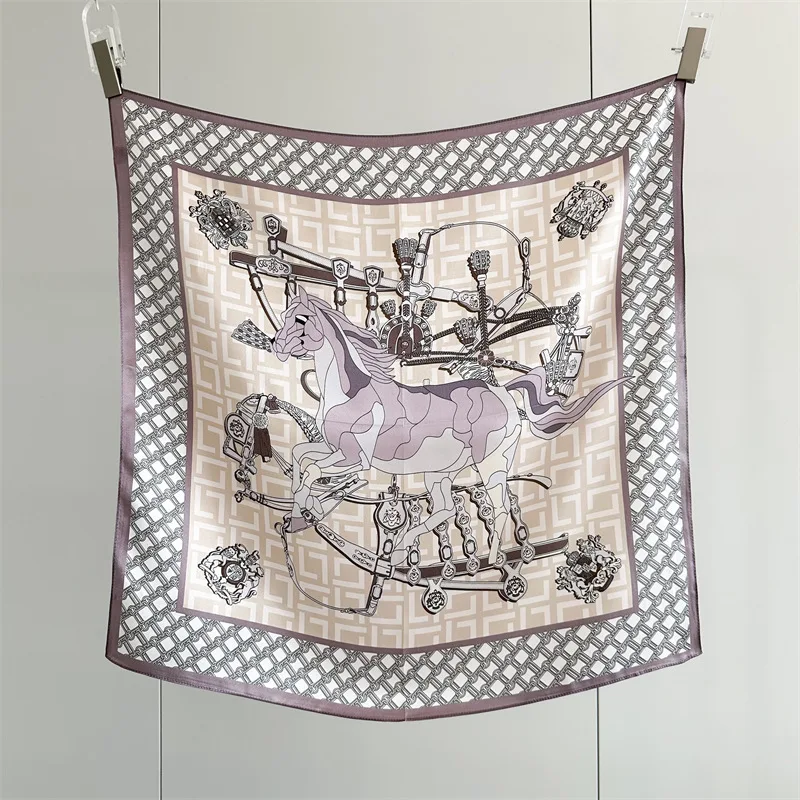 Horse Print Mulberry Silk Scarf Women Soft Scarfs Luxury Foulards Femme Head Neck Bandana Belt Bag Accessories Mother Gift
Horse Print Mulberry Silk Scarf Women Soft Scarfs Luxury Foulards Femme Head Neck Bandana Belt Bag Accessories Mother Gift