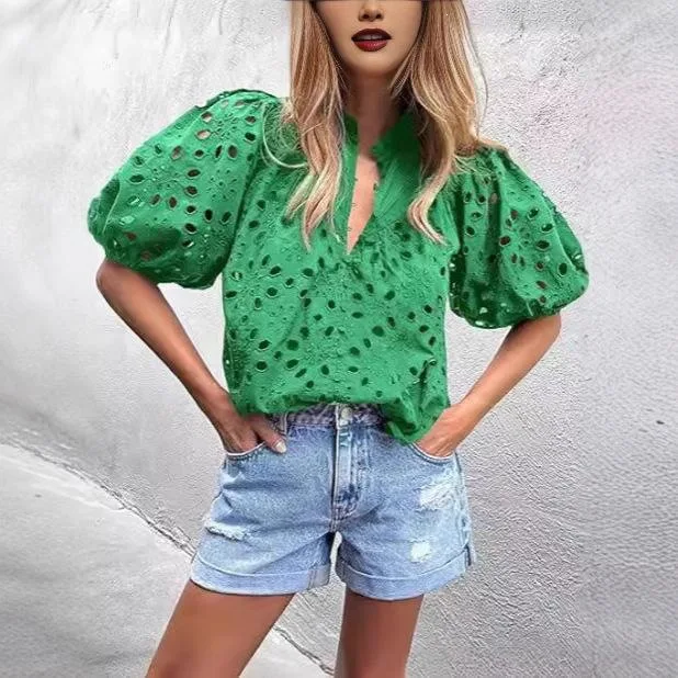 Women's Lace Shirt V-Neck Sleeveless Princess Sleeve Other Material 100% Spring 2026 Non-deformable Cross-Border
Women's Lace Shirt V-Neck Sleeveless Princess Sleeve Other Material 100% Spring 2026 Non-deformable Cross-Border