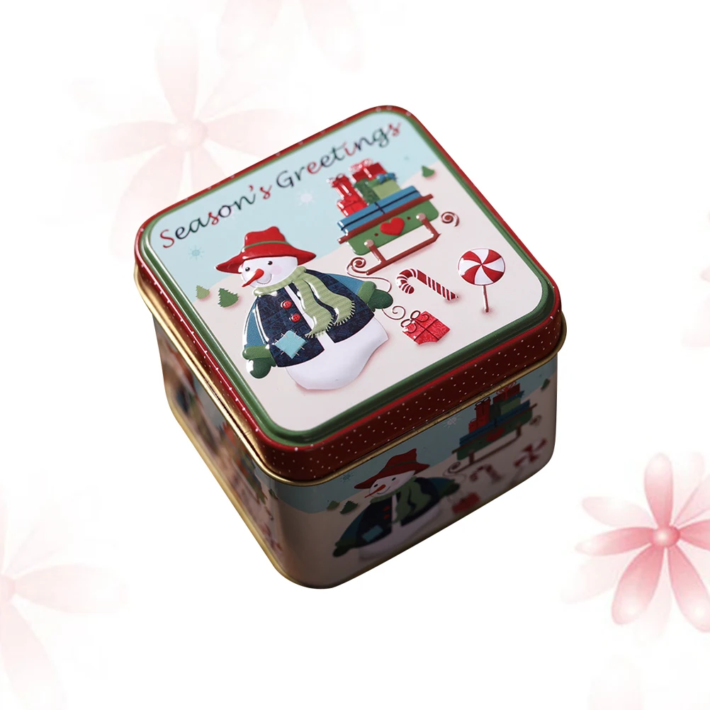 Square Candy Box Christmas Gift Tinplate Material Decorative Storage Containers Leaf Holder Celebrations Collections
Square Candy Box Christmas Gift Tinplate Material Decorative Storage Containers Leaf Holder Celebrations Collections