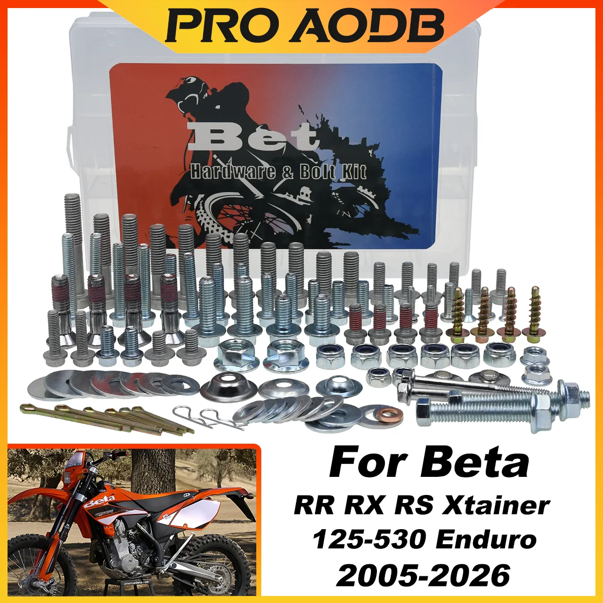 Motorcycle Repair rescue toolkit Self-tapping Hardware screw Bolt Full Plastics Fastener Kit For Beta RR RX RS Enduro 2003-2026
Motorcycle Repair rescue toolkit Self-tapping Hardware screw Bolt Full Plastics Fastener Kit For Beta RR RX RS Enduro 2003-2026