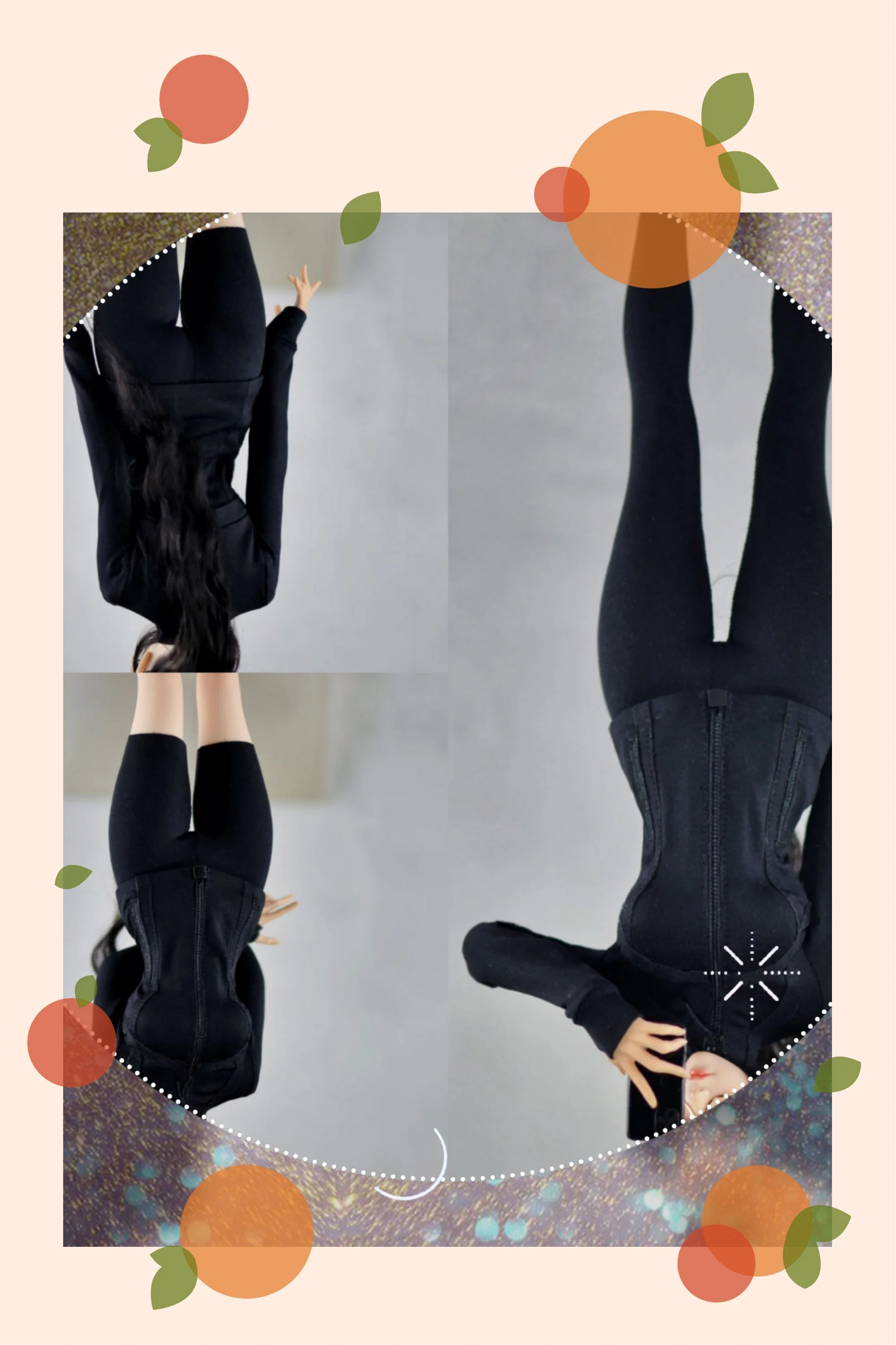 【Clothing Only】In Stock 1/6 Scale Sports Yoga Suit Body Shaping Sexy Elastic Set Fit 12inch VCD01/03 Action Figure Body
【Clothing Only】In Stock 1/6 Scale Sports Yoga Suit Body Shaping Sexy Elastic Set Fit 12inch VCD01/03 Action Figure Body