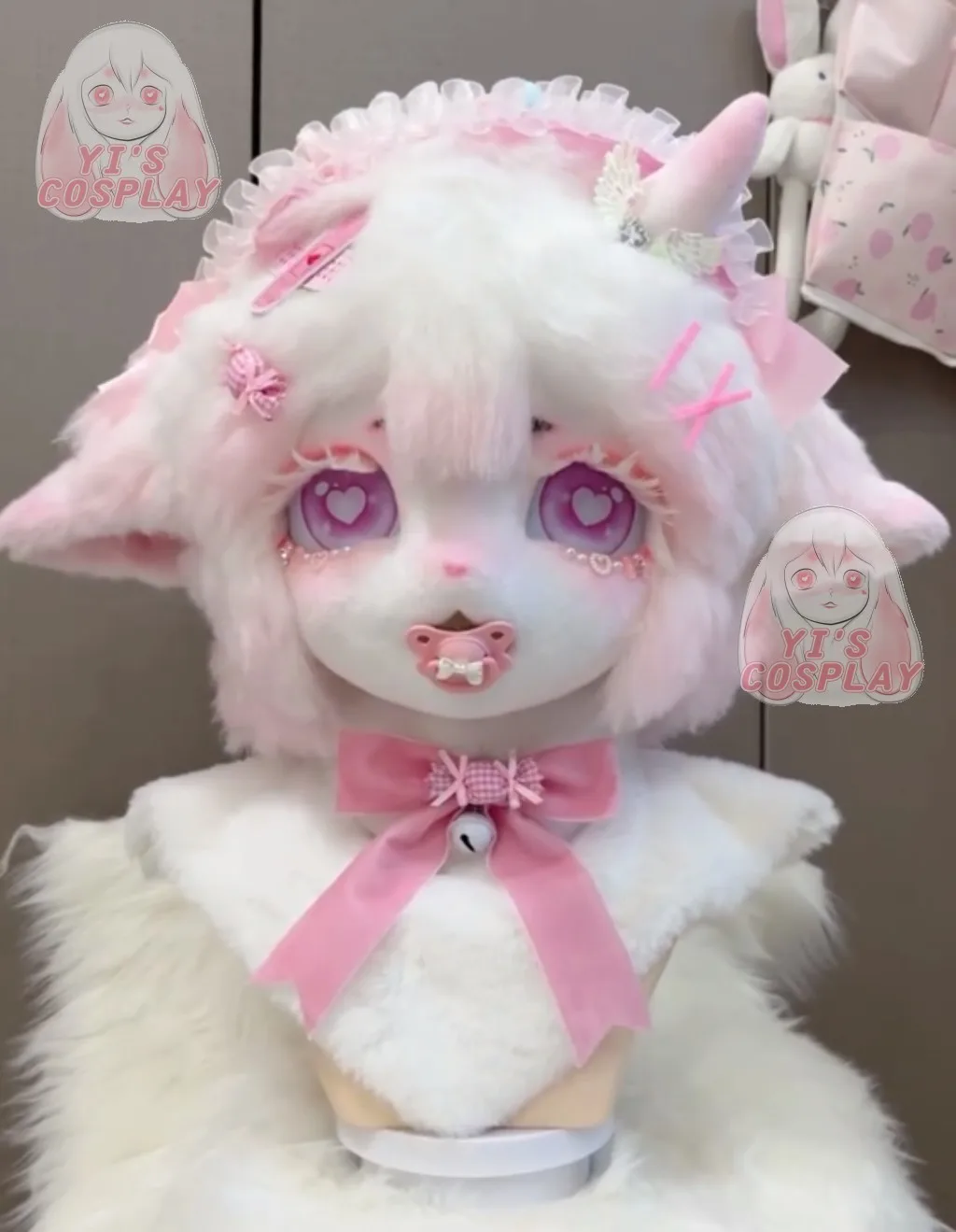 Yis косплей на заказ пушистая голова голова кигуруми косплей Kemono Fursuit гарнитуры ручной работы Beast индивидуальный меховой костюм Kemono голова
Yis косплей на заказ пушистая голова голова кигуруми косплей Kemono Fursuit гарнитуры ручной работы Beast индивидуальный меховой костюм Kemono голова