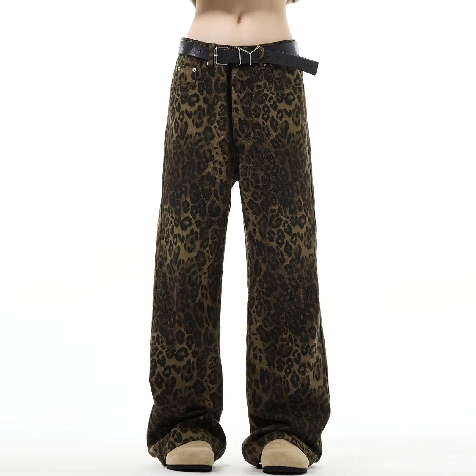 Y2k Leopard Jean Pants For Women Zipper High Waist Wide Leg Pant 2024 Spring Summer Hip Hop Street Lady Cargo Denim Trousers
Y2k Leopard Jean Pants For Women Zipper High Waist Wide Leg Pant 2024 Spring Summer Hip Hop Street Lady Cargo Denim Trousers