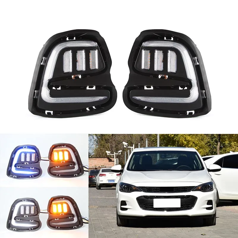 Fog Light For Chevrolet Cavalier 2016 2017 2018 Daytime Running Lights Turn Signal Fog Lamp Cover LED DRL Car Styling Headlights
Fog Light For Chevrolet Cavalier 2016 2017 2018 Daytime Running Lights Turn Signal Fog Lamp Cover LED DRL Car Styling Headlights