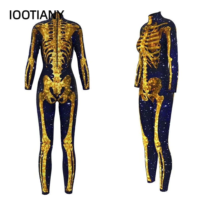CosplayLong Sleeve Fitness Bodysuit Festival Christmas 3D Printing Halloween Cosplay Costume Skull Jumpsuit Sexy Zentai Suit for
CosplayLong Sleeve Fitness Bodysuit Festival Christmas 3D Printing Halloween Cosplay Costume Skull Jumpsuit Sexy Zentai Suit for