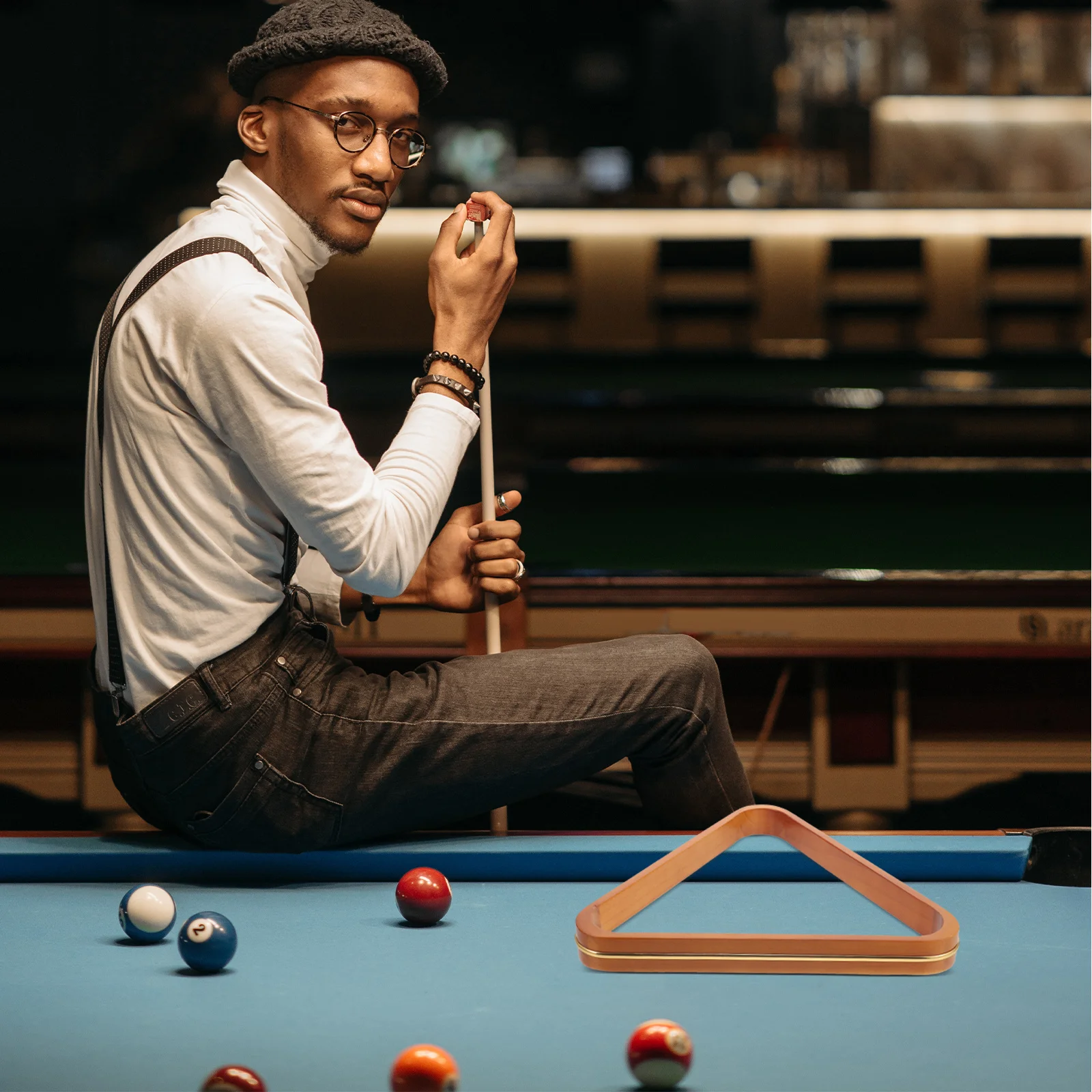 Durable Billiard Rack Triangle Frame Wood Organizer Pool Table Accessory Wear Resistance Stable Structure for All Ages
Durable Billiard Rack Triangle Frame Wood Organizer Pool Table Accessory Wear Resistance Stable Structure for All Ages