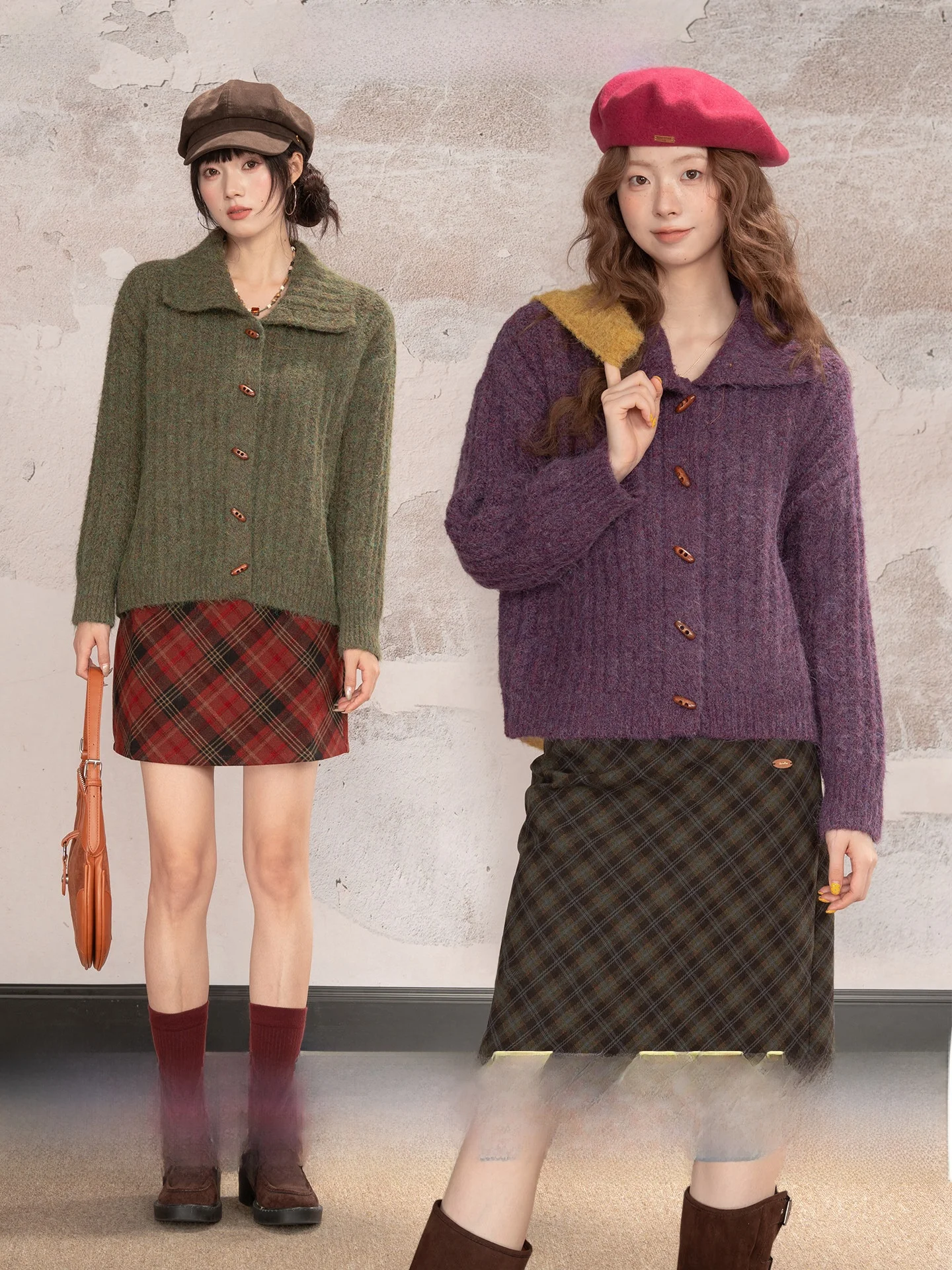 Женский вязаный кардиган Loveheynew фиолетового цвета, свободного кроя, повседневный, осенне-зимний свитер с пуговицами-клевантами и цветочным узором
Женский вязаный кардиган Loveheynew фиолетового цвета, свободного кроя, повседневный, осенне-зимний свитер с пуговицами-клевантами и цветочным узором