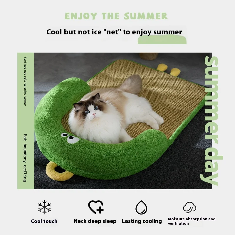 Pet Rattan Mat Summer Cat Sleeping Cat Bed Cool Feeling Breathable Dog Bed Mat Pet Ice Mat Can Be Disassembled and Washed
Pet Rattan Mat Summer Cat Sleeping Cat Bed Cool Feeling Breathable Dog Bed Mat Pet Ice Mat Can Be Disassembled and Washed