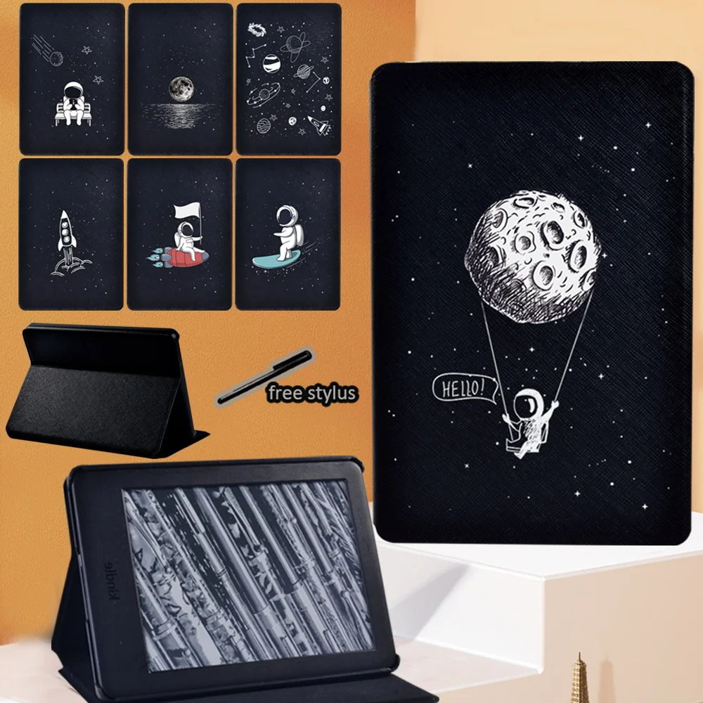 Astronaut Pattern Tablet Case For Kindle Paperwhite 1 2 3 4(10th Gen)/10th Gen 2019/8th Gen 2016 Flip PU Leather Stand Cover
Astronaut Pattern Tablet Case For Kindle Paperwhite 1 2 3 4(10th Gen)/10th Gen 2019/8th Gen 2016 Flip PU Leather Stand Cover
