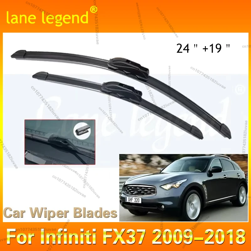 Car Wiper Blade Front Window Windshield Rubber Silicon Refill Wiper For Infiniti FX37 2009-2018 LHD 24"+19" Car Accessories
Car Wiper Blade Front Window Windshield Rubber Silicon Refill Wiper For Infiniti FX37 2009-2018 LHD 24"+19" Car Accessories
