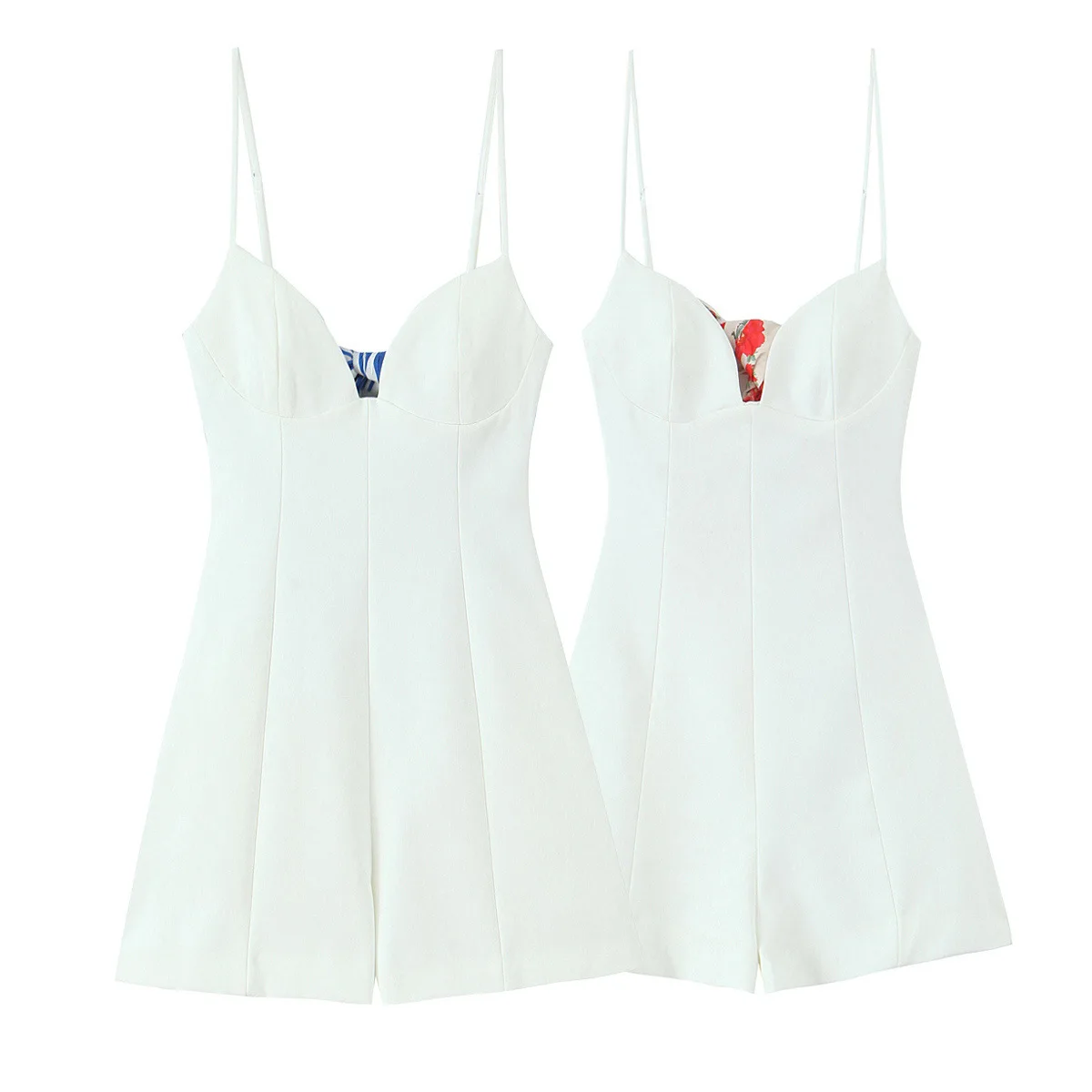 New Fashion Sexy Sleeveless Spaghetti Strap Strapless Print Slim Fit Backless Camisole Playsuits For Women,2 Colors
New Fashion Sexy Sleeveless Spaghetti Strap Strapless Print Slim Fit Backless Camisole Playsuits For Women,2 Colors
