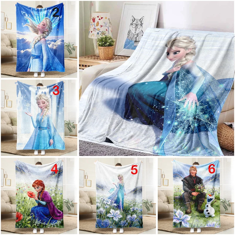 Disney Frozen Elsa Ice Blanket Soft Flannel Throw Sofa Bed Cover for Kids Adults Gift
Disney Frozen Elsa Ice Blanket Soft Flannel Throw Sofa Bed Cover for Kids Adults Gift