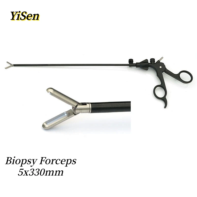 Laparoscopic Biopsy Forceps Reusable Laparoscopic Surgical Instruments Grasping Forceps 5x330mm
Laparoscopic Biopsy Forceps Reusable Laparoscopic Surgical Instruments Grasping Forceps 5x330mm
