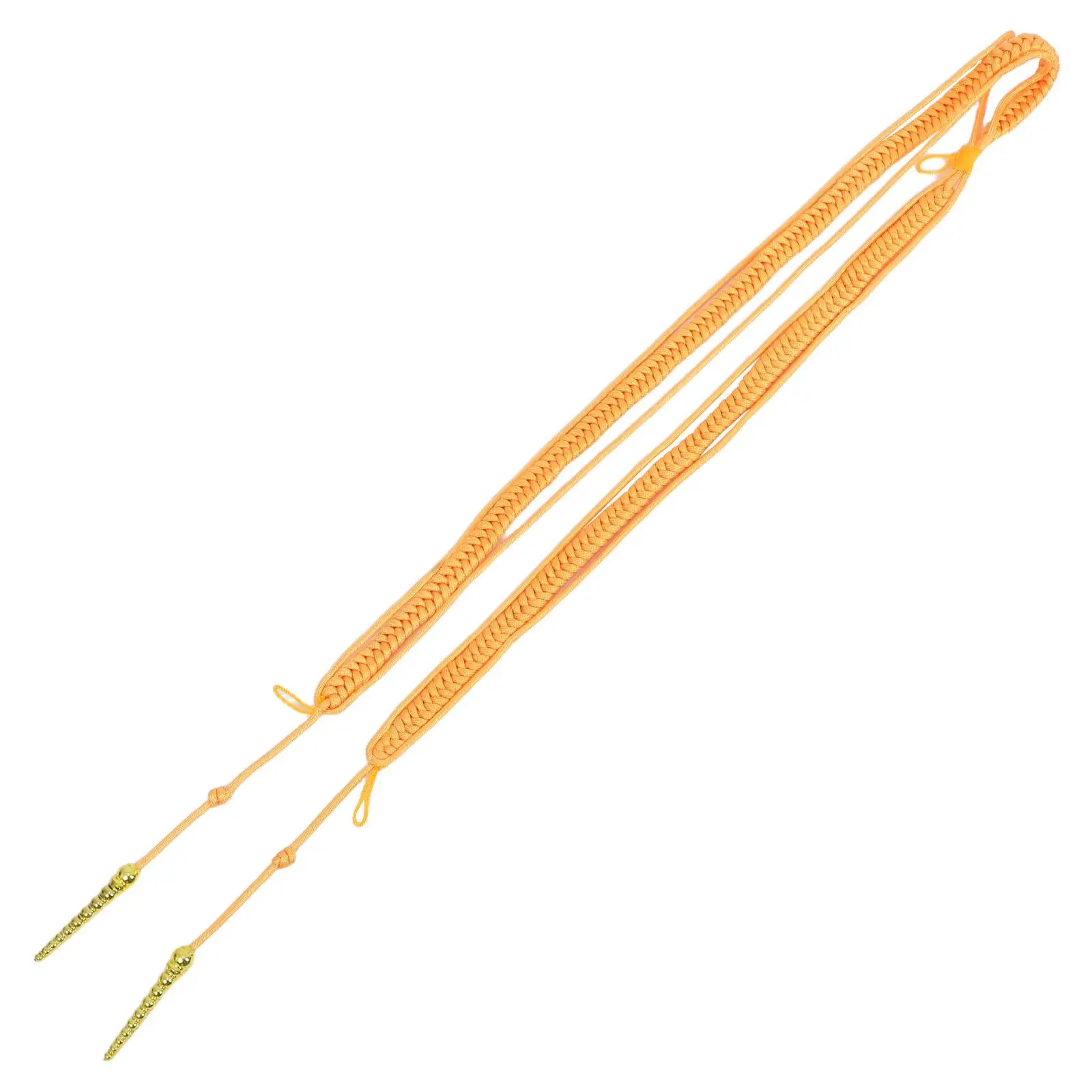 Golden Braided Aiguillette Shoulder Epaulets Long Yellow Plastic Pendant Uniform Accessories Stage Performance Security Wear Hat
Golden Braided Aiguillette Shoulder Epaulets Long Yellow Plastic Pendant Uniform Accessories Stage Performance Security Wear Hat