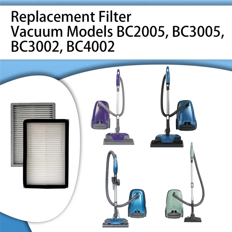 The New Replacement Filter Replacement For Kenmore Canister Vacuum Cleaners 81214, 81414, BC2005, BC3005, BC3002, BC4002
The New Replacement Filter Replacement For Kenmore Canister Vacuum Cleaners 81214, 81414, BC2005, BC3005, BC3002, BC4002