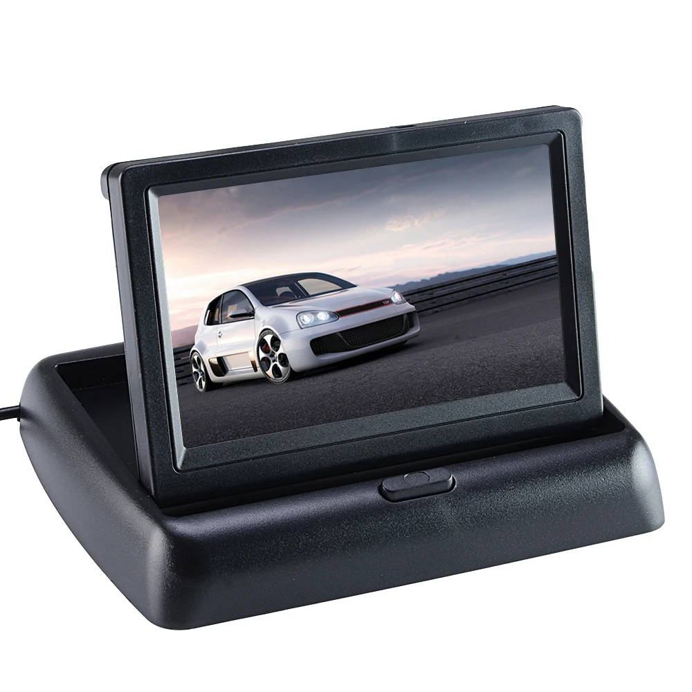 43 Inch Car Rearview Monitor Foldable Black Stand Day Night Reversing Camera Real Time Video Input Display Truck RV Van
43 Inch Car Rearview Monitor Foldable Black Stand Day Night Reversing Camera Real Time Video Input Display Truck RV Van