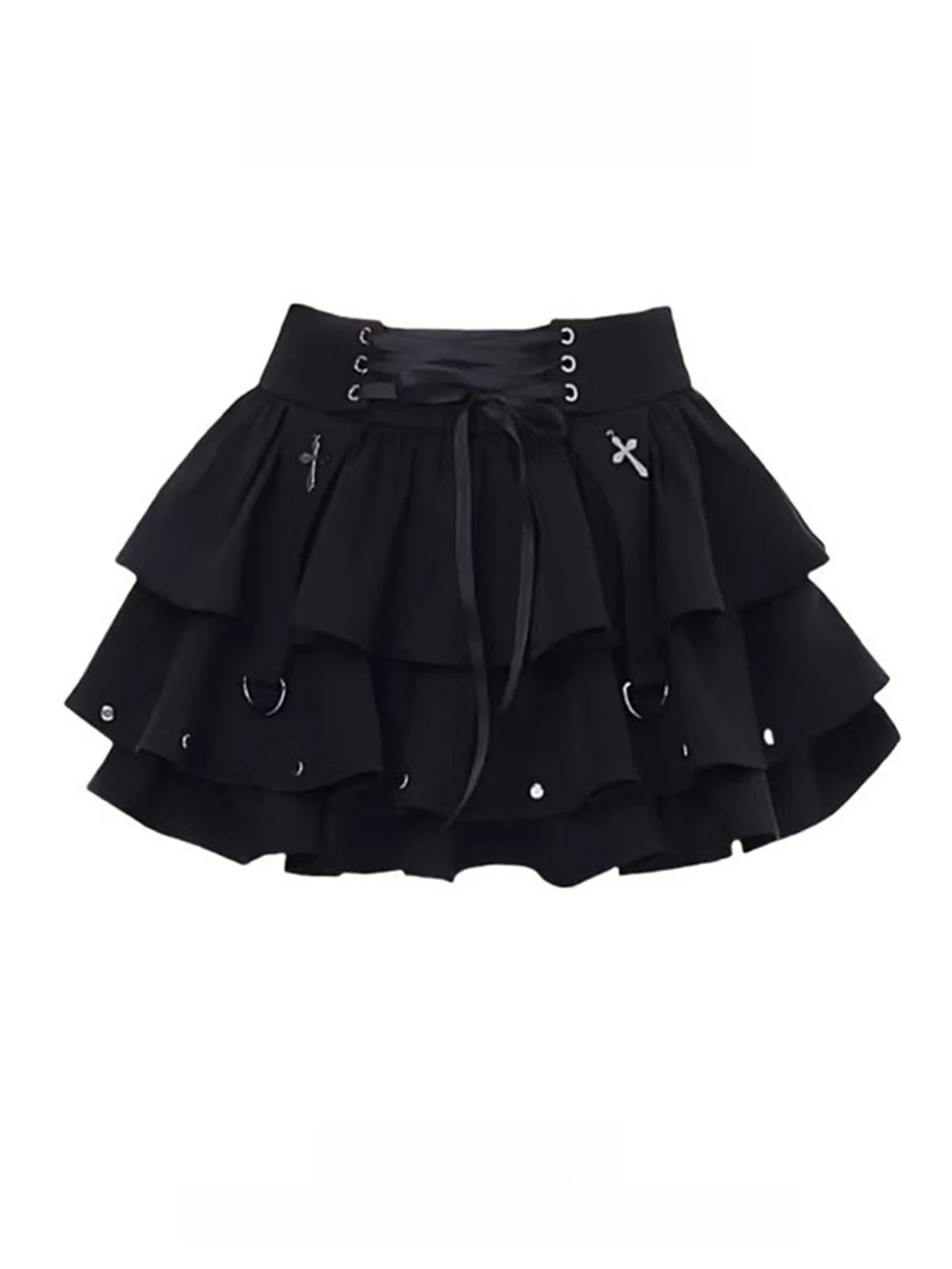Y2K Abipunk Bla Bowtie Cake Skirt Women's Spring Autumn Spicy Girl f-length ort Skirt High Waist Retro Commute Sle
Y2K Abipunk Bla Bowtie Cake Skirt Women's Spring Autumn Spicy Girl f-length ort Skirt High Waist Retro Commute Sle