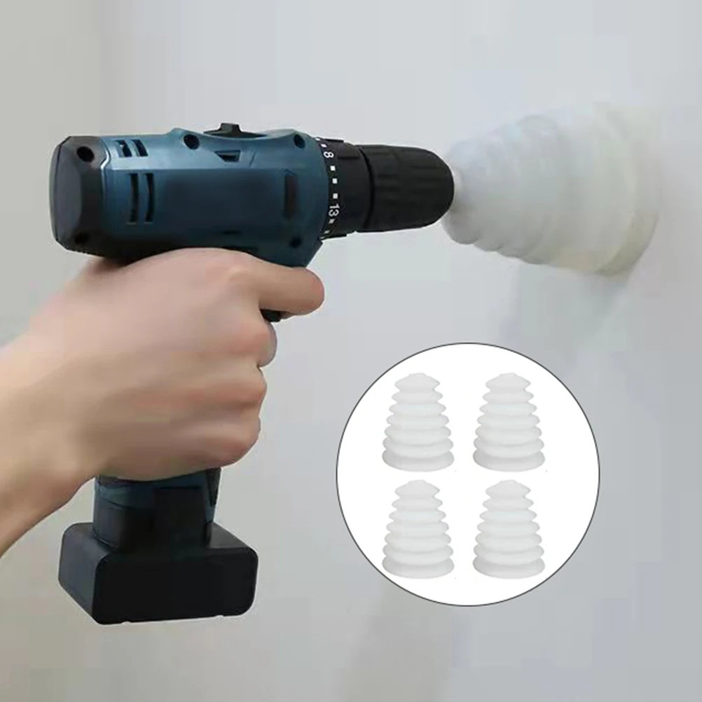 4Pcs Dust-Proof Drill Cover Collector Scalable Design Prevents Dust Diffusion Electric Hand Drill Drills Collecting Cover 
4Pcs Dust-Proof Drill Cover Collector Scalable Design Prevents Dust Diffusion Electric Hand Drill Drills Collecting Cover