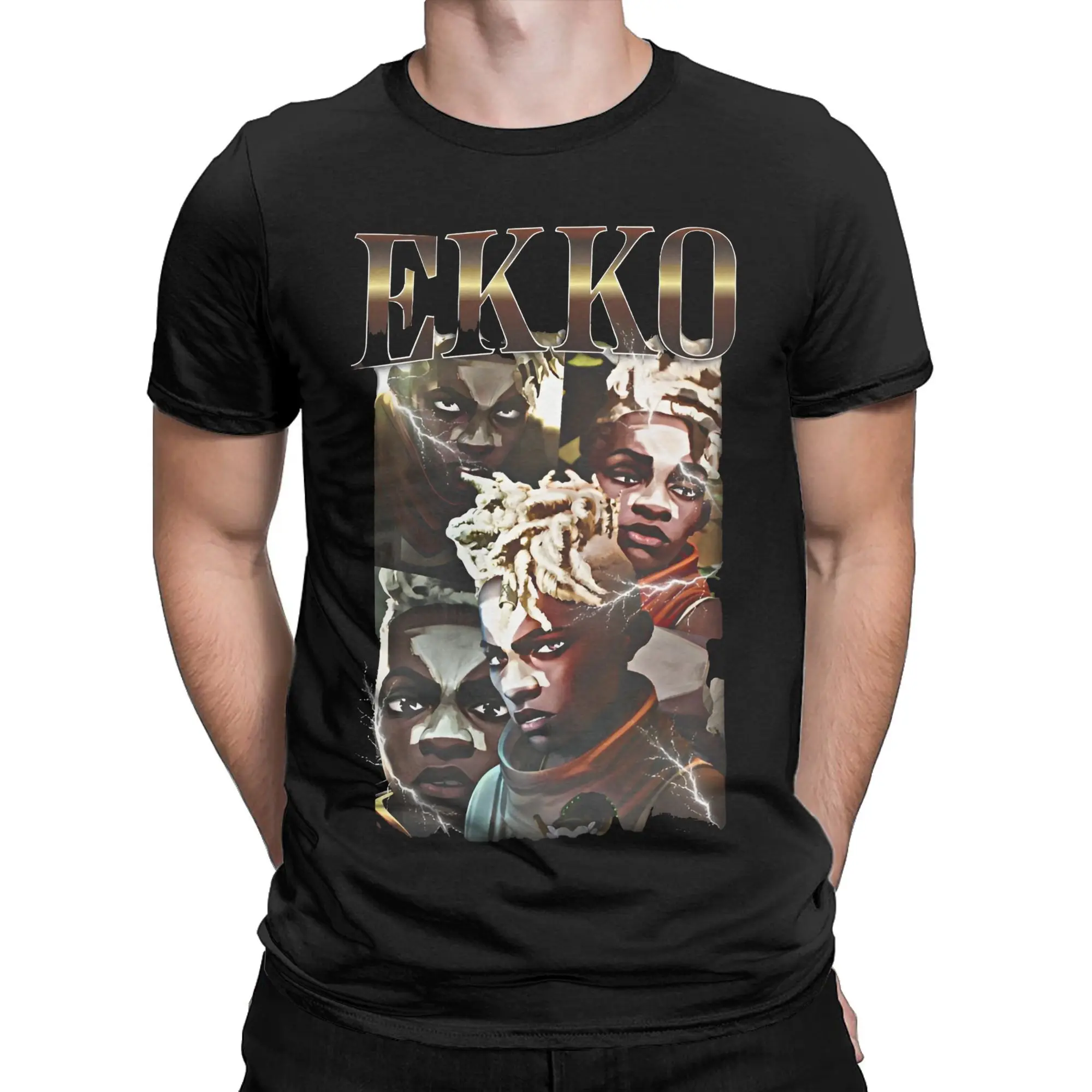 Arcane Ekko Arcane game gaming Graphic Print T Shirts Men Women Cotton Tee Shirt Clothing
Arcane Ekko Arcane game gaming Graphic Print T Shirts Men Women Cotton Tee Shirt Clothing