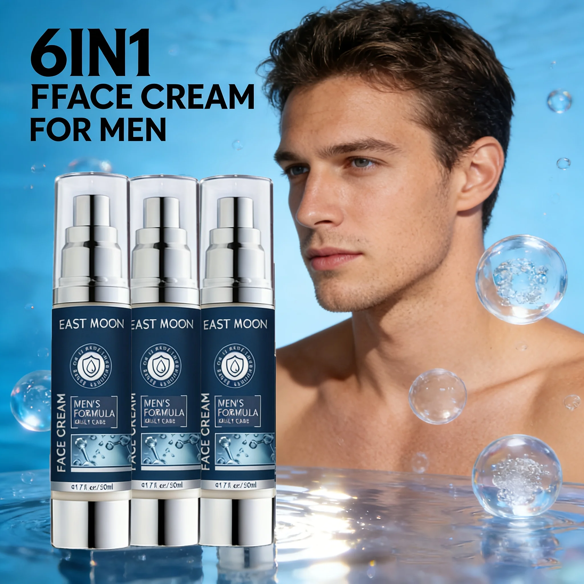 3PCS Men's 6-in-1 Facial Cream Set - Moisturizing Eye Bag Dark Circle Cream, Niacinamide Hyaluronic Acid
3PCS Men's 6-in-1 Facial Cream Set - Moisturizing Eye Bag Dark Circle Cream, Niacinamide Hyaluronic Acid
