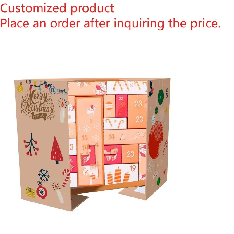 Wholesale Christmas Advent Calendar Box for Kids Customized Logo Mystery Gift Box Best Selling Luxury Valentine's Day Gift Box
Wholesale Christmas Advent Calendar Box for Kids Customized Logo Mystery Gift Box Best Selling Luxury Valentine's Day Gift Box