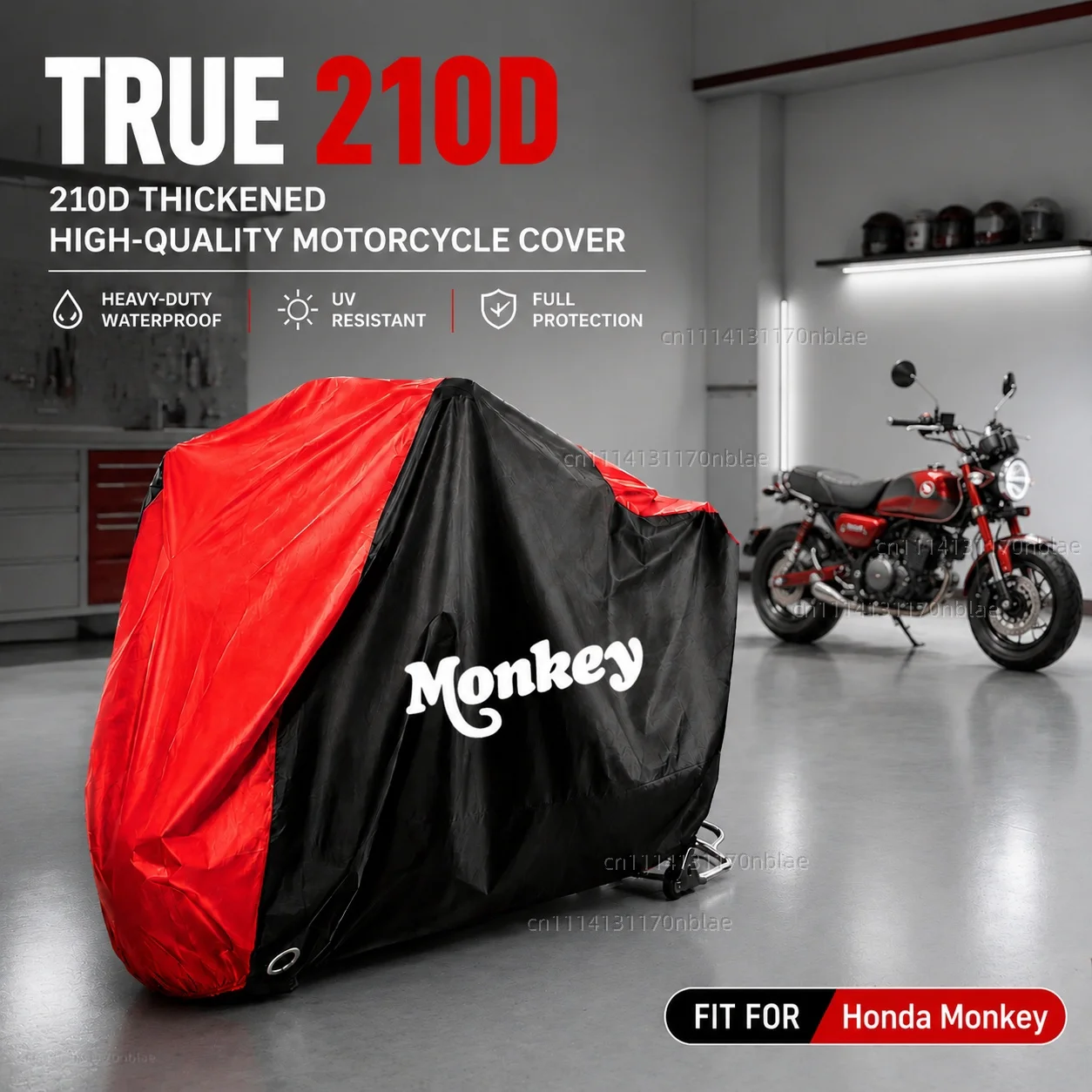 For Honda Monkey Z-125 Z125 Z 125 210D Motorcycle Cover Waterproof Fabric All Season Dustproof UV Protection Moto Rain Cover
For Honda Monkey Z-125 Z125 Z 125 210D Motorcycle Cover Waterproof Fabric All Season Dustproof UV Protection Moto Rain Cover