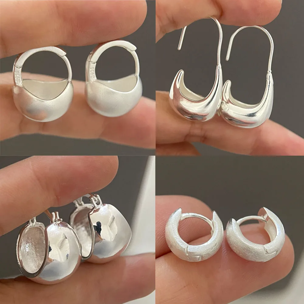 925 Sterling Silver Earrings For Women Trendy Simple Shinning Ball Earring Jewelry Prevent Allergy Party Christmas Accessories
925 Sterling Silver Earrings For Women Trendy Simple Shinning Ball Earring Jewelry Prevent Allergy Party Christmas Accessories